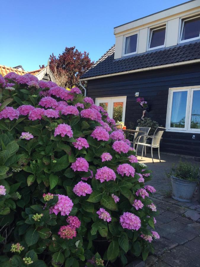 T Huuske Tuinappartement Met Fantastisch Uitzicht, Nabij Zee Zonnemaire Kültér fotó