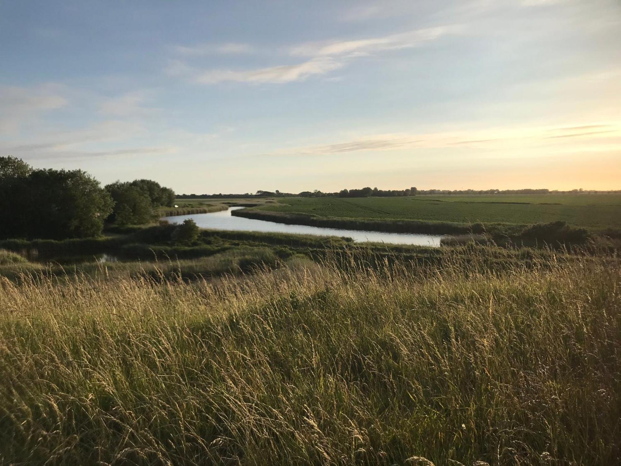 T Huuske Tuinappartement Met Fantastisch Uitzicht, Nabij Zee Zonnemaire Kültér fotó